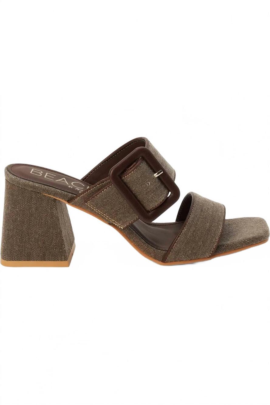 NEW MATISSE women's lucy block heel sandal in chocolate